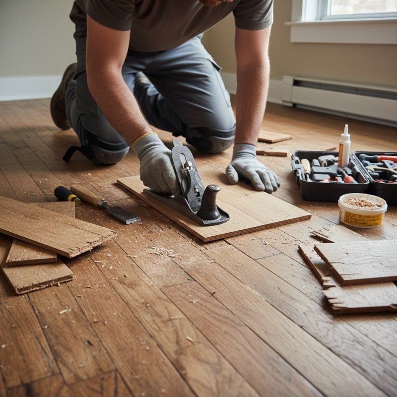 Hardwood Floor Repair Service