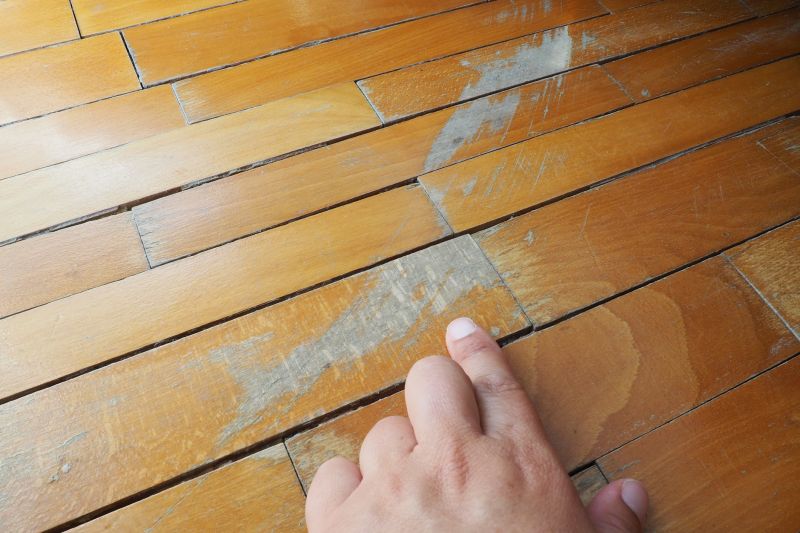 Damaged Hardwood Floor