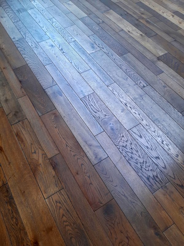 Maple Floor Staining in Overland Park, KS